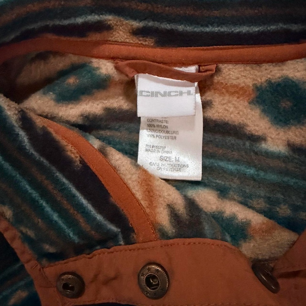 Cinch Aztec Pattern Pullover Sweater - image 6